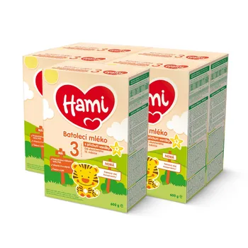 Hami 3 s příchutí vanilky 5x600 g