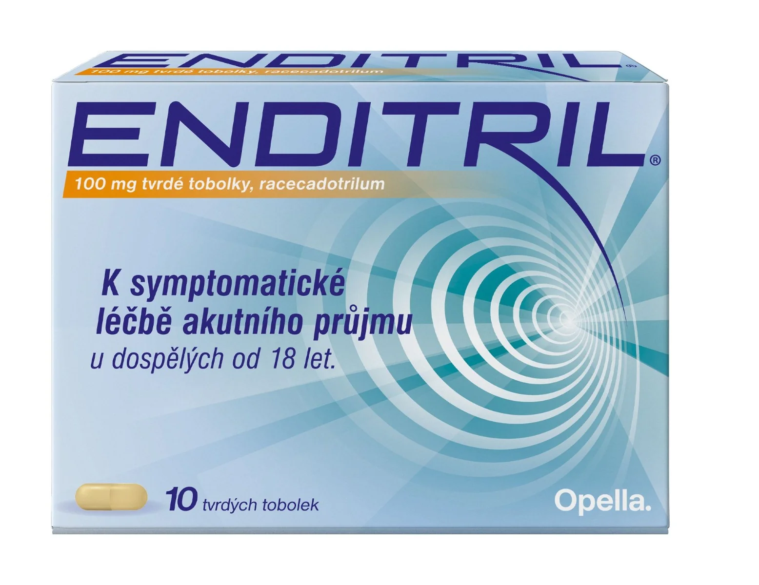 Enditril 10 tvrdých tobolek