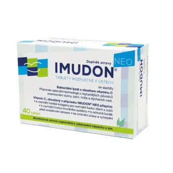 IMUDON NEO tablety rozpustné v ústech se sladidly 40 tablet 