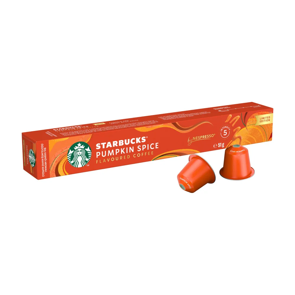 STARBUCKS Pumpkin Spice flavoured by Nespresso kávové kapsle 10 ks