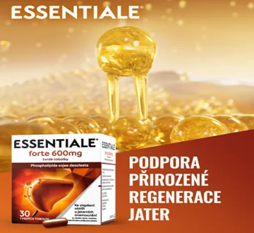 Essentiale forte 600 mg. Podpora přirozené regenerace jater. Essentiale forte 600 mg. Podpora přirozené regenerace jater.