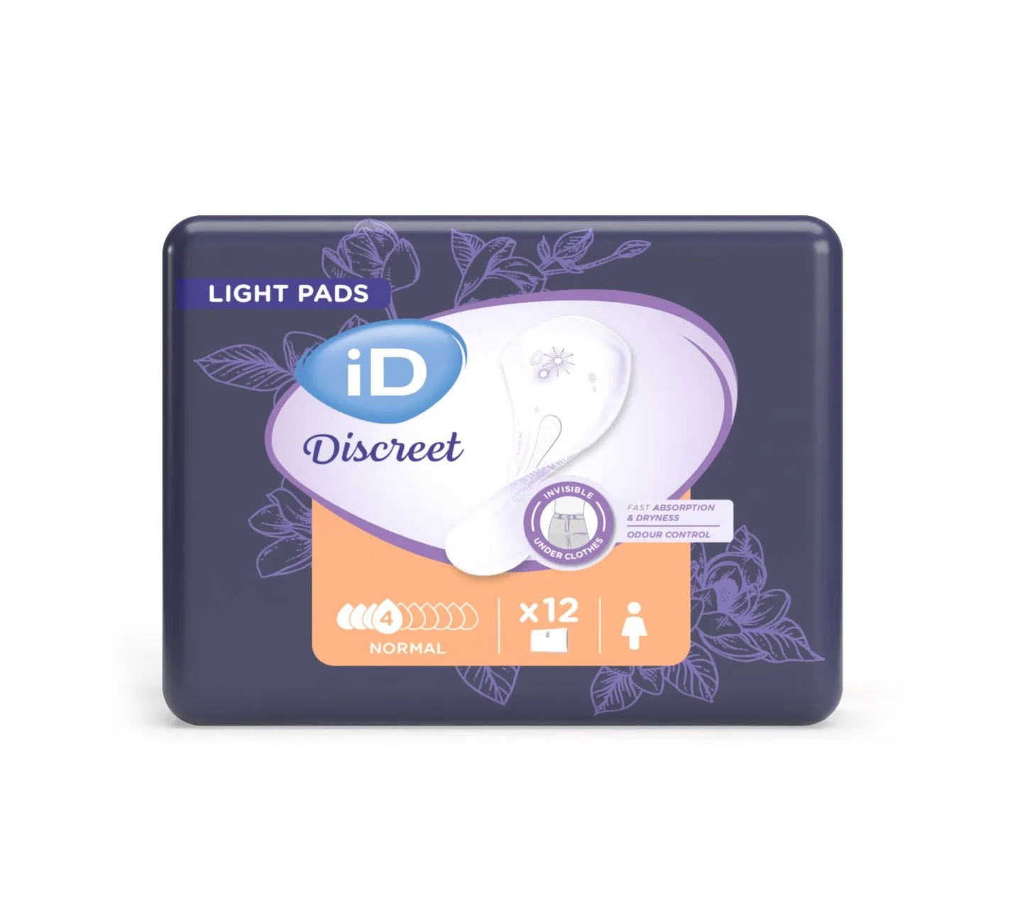 iD Discreet Light Normal inkontinenční vložky 12 ks