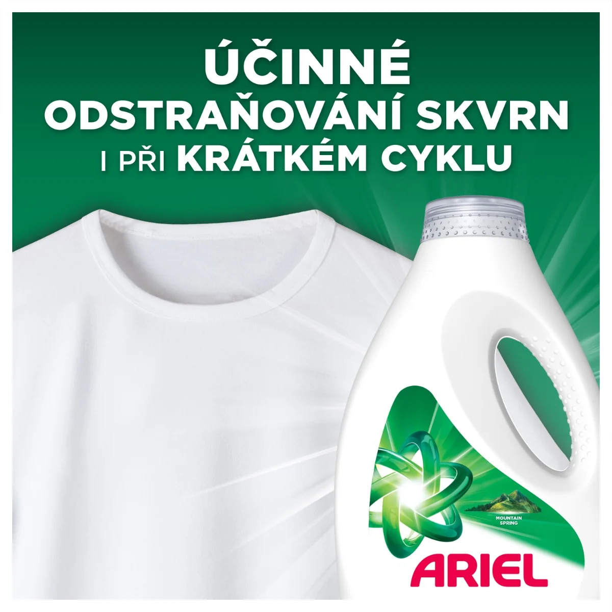 Ariel Mountain Spring prací gel 3,15 l 70 praní