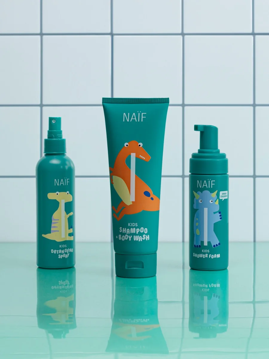 NAIF Dětský sprej na rozčesávání vlasů 200 ml