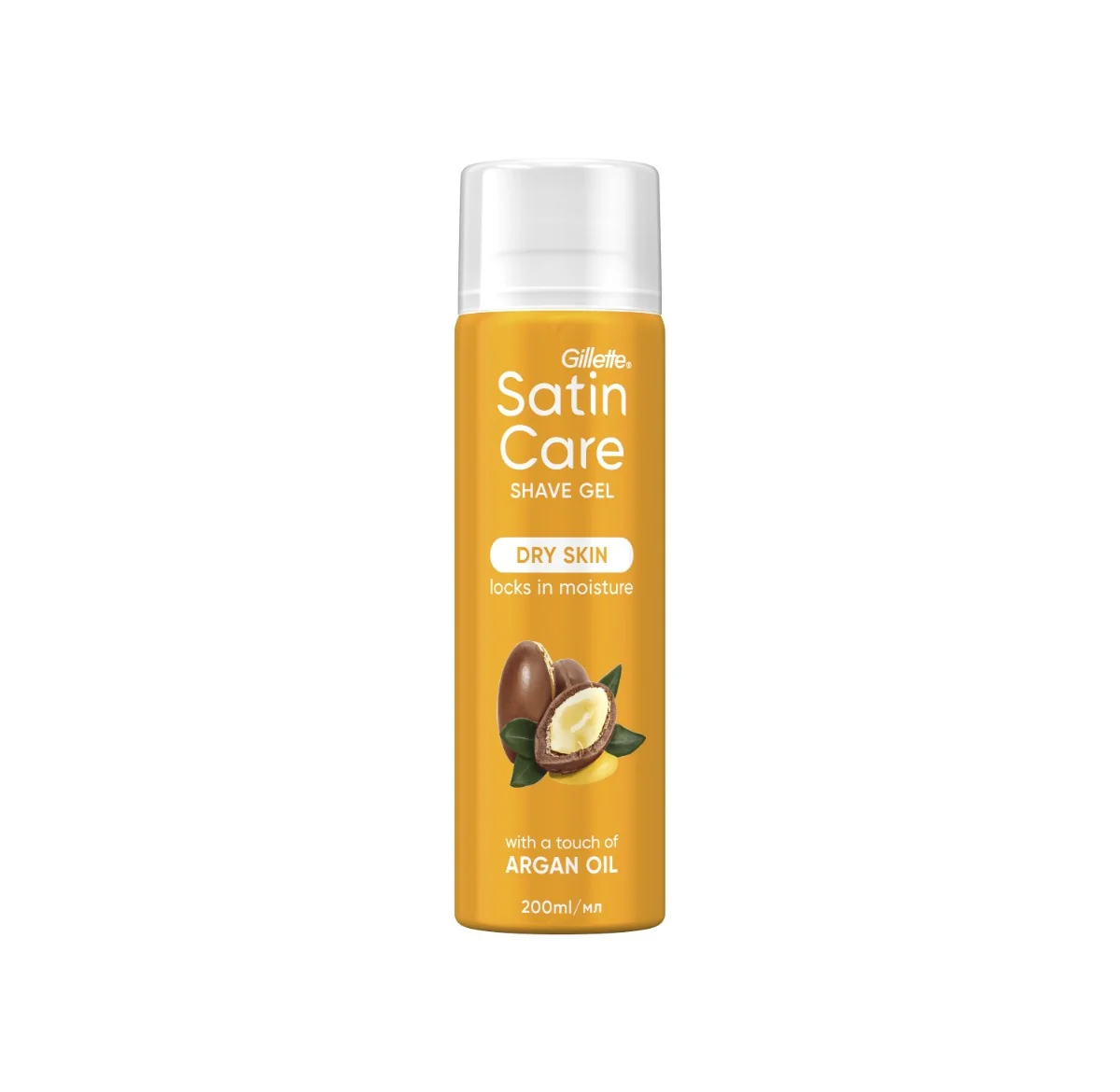 Gillette Venus Satin Care gel na holení s arganovým olejem 200 ml