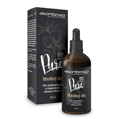Asombroso by Osmany Laffita Pure BIO Mandlový olej 100 ml