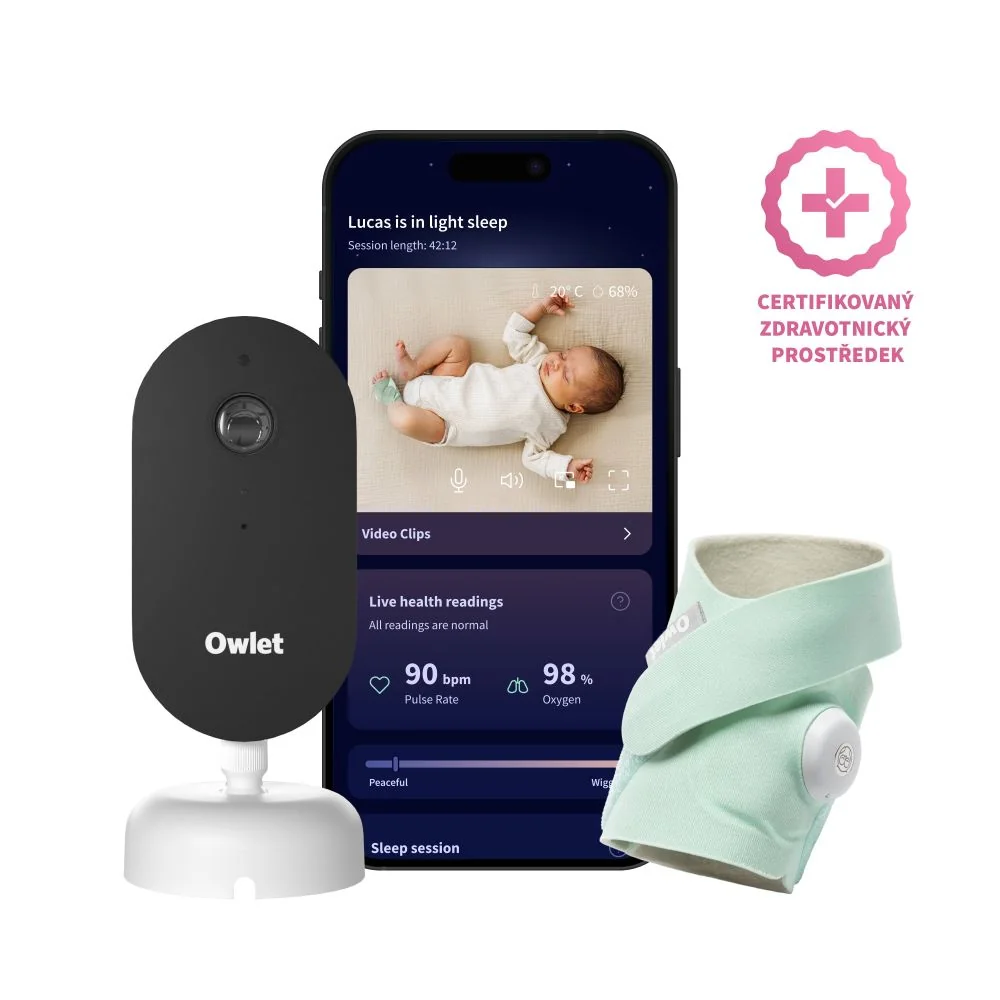 OWLET Dream Duo monitor spánku Mint