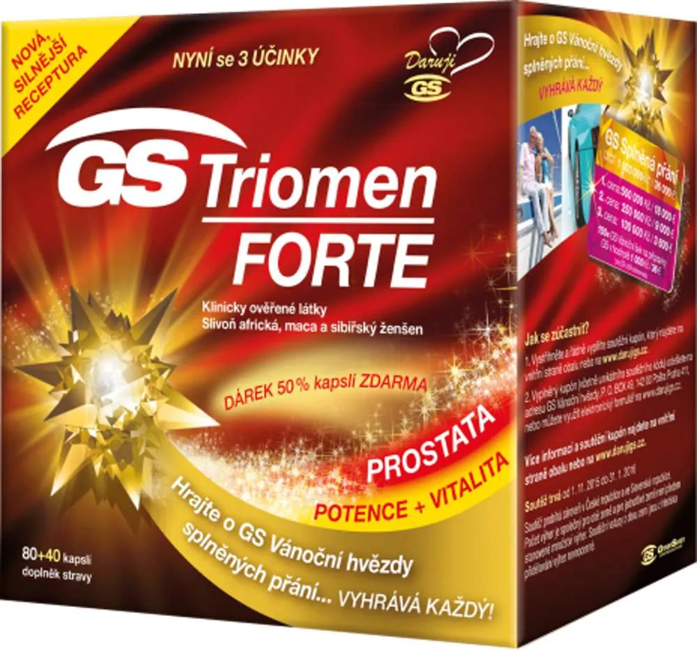 GS Triomen Forte cps. 80+40 dárek 2015