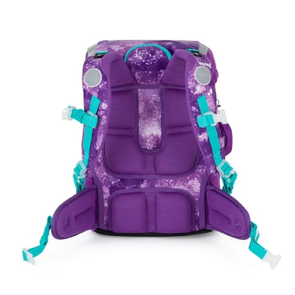 Oxybag OXY SKY - školní set Monster 4 ks: batoh, penál, sáček, placky batoh, penál, sáček