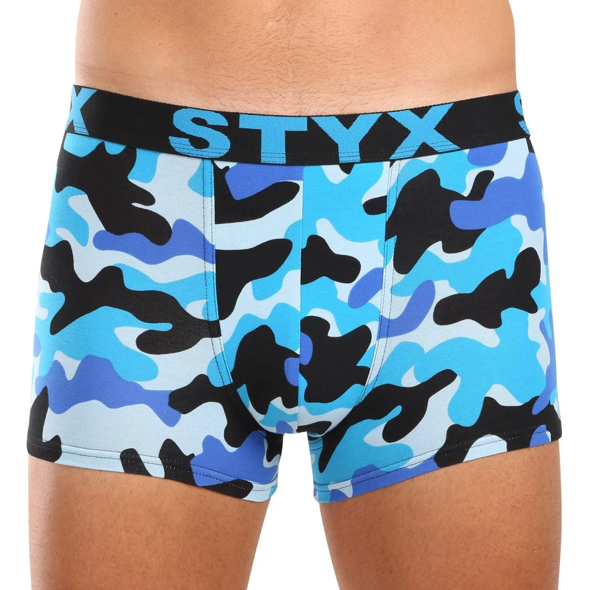 Styx 3PACK pánské boxerky art sportovní guma vícebarevné (3G15780) XL