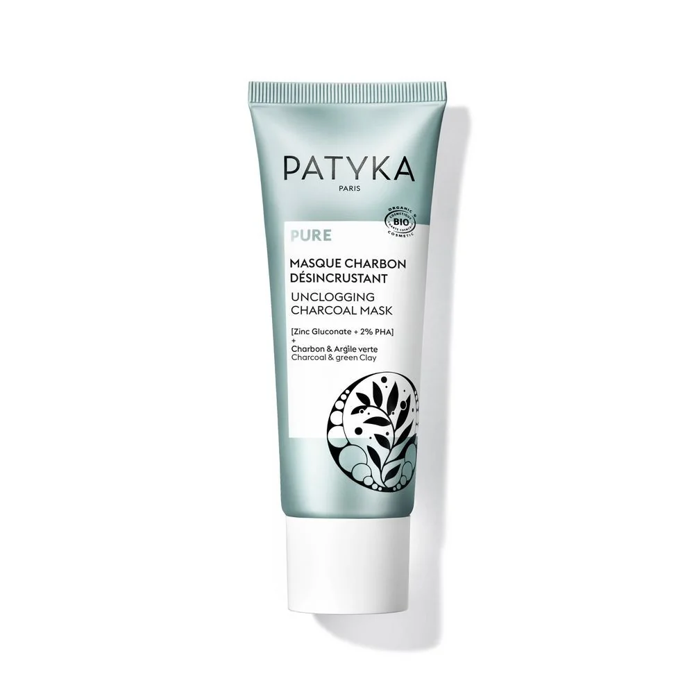 PATYKA Pure Unclogging Charcoal Mask detoxikační maska s aktivním uhlím 50 ml