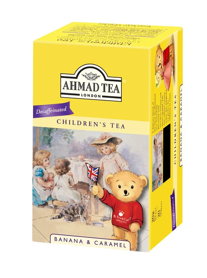 Ahmad Tea Children Tea banán s karamelem porcovaný čaj 20 x 1,5 g