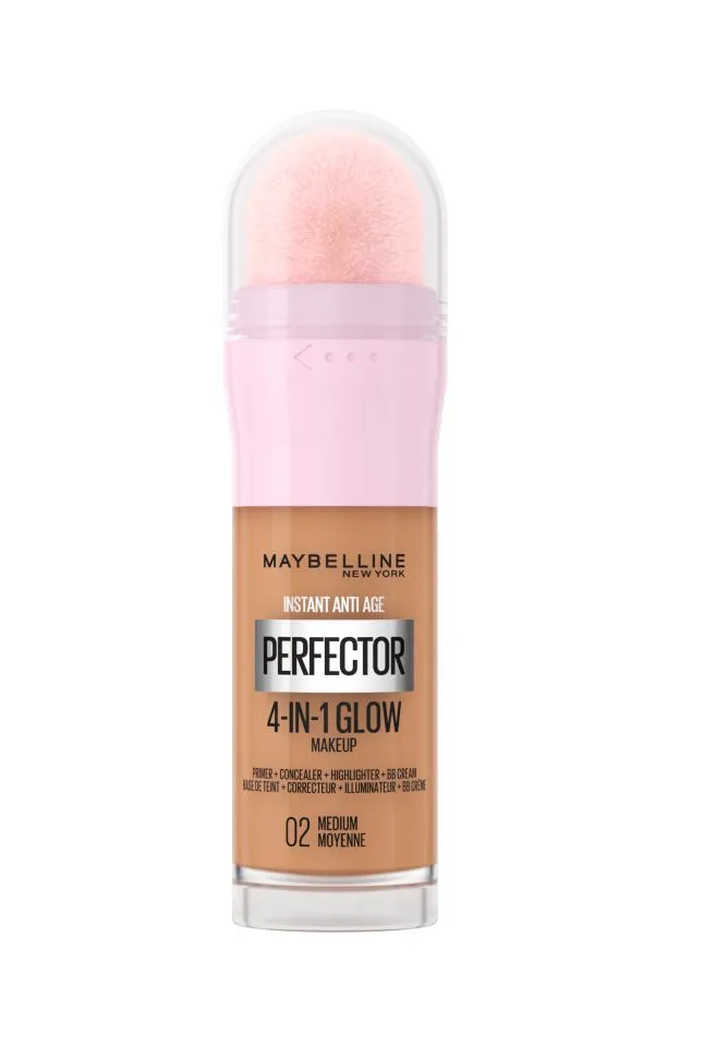 Maybelline Perfector 4-in-1 Glow 02 Medium rozjasňující make-up 20 ml