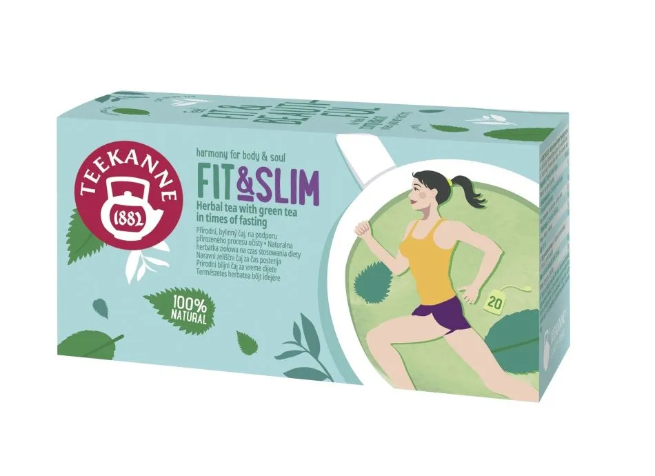 Teekanne Wellness Fit&Slim porcovaný čaj 20x1,6 g