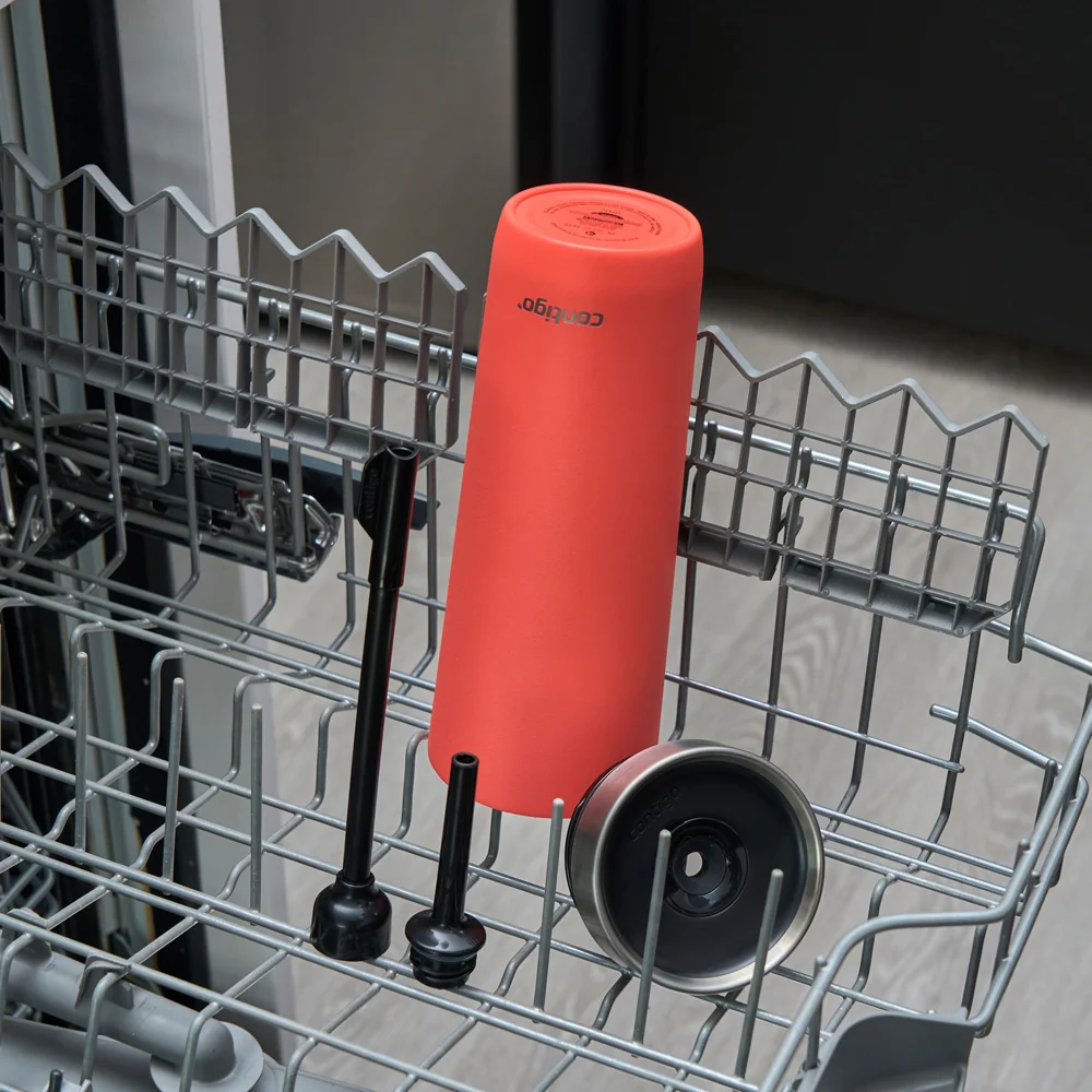 Contigo Láhev na pití Luxe Spillproof Tumb 720 ml korálová