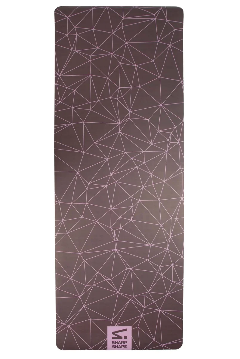 SharpShape Podložka na jógu PU SPACETIME fialová 