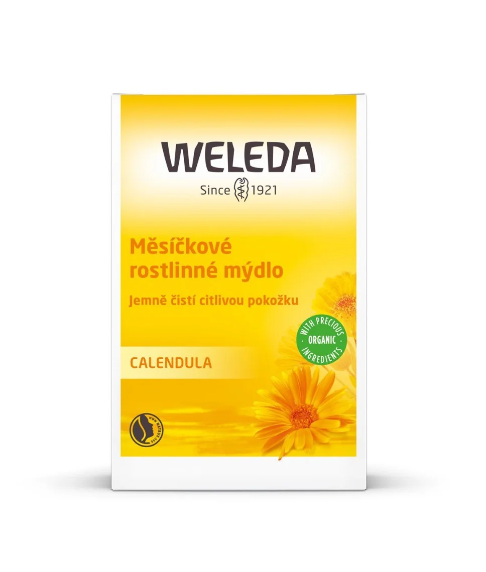 Weleda Měsíčkové rostlinné mýdlo 100 g