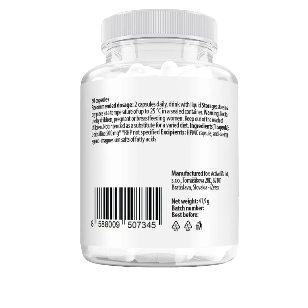 Zerex L-Citrulin 60 kapslí