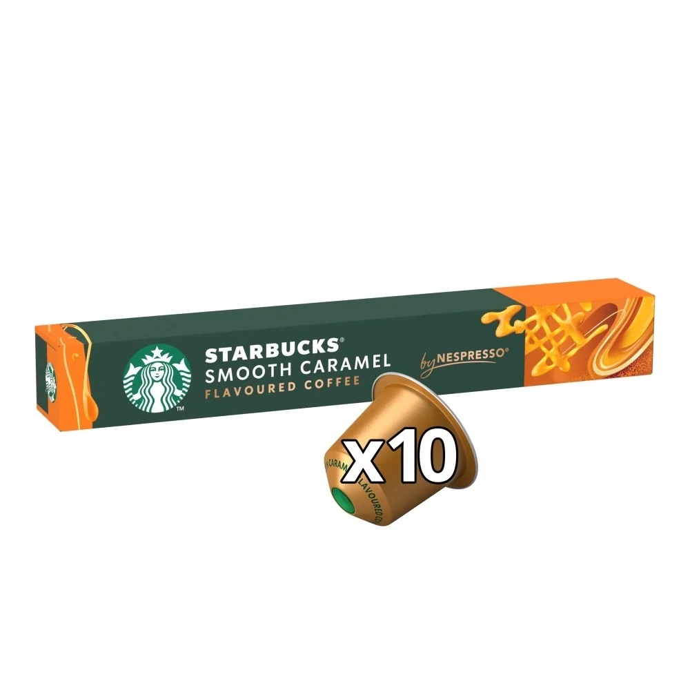 STARBUCKS Smooth Caramel Flavoured Coffee by Nespresso kávové kapsle 10 ks