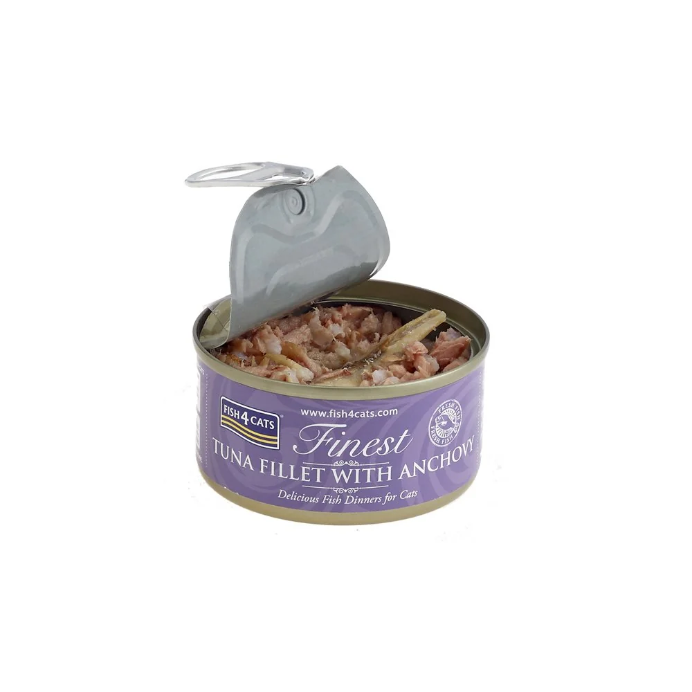 Fish4Cats Konzerva pro kočky Finest tuňák se ančovičkami 70 g