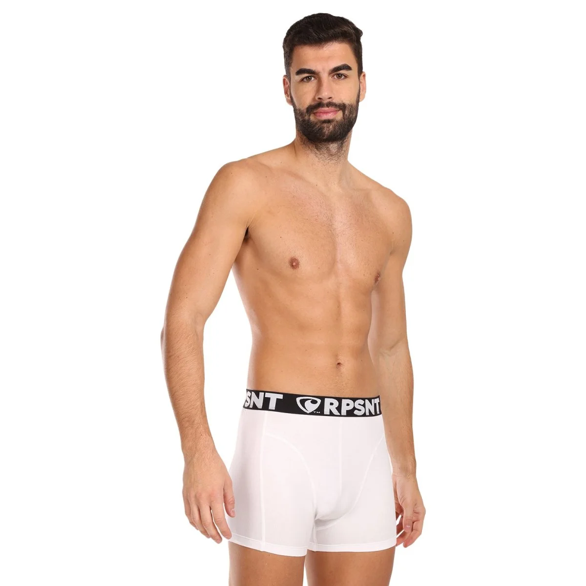 Represent Pánské boxerky Sport bílé (R3M-BOX-0406) XL