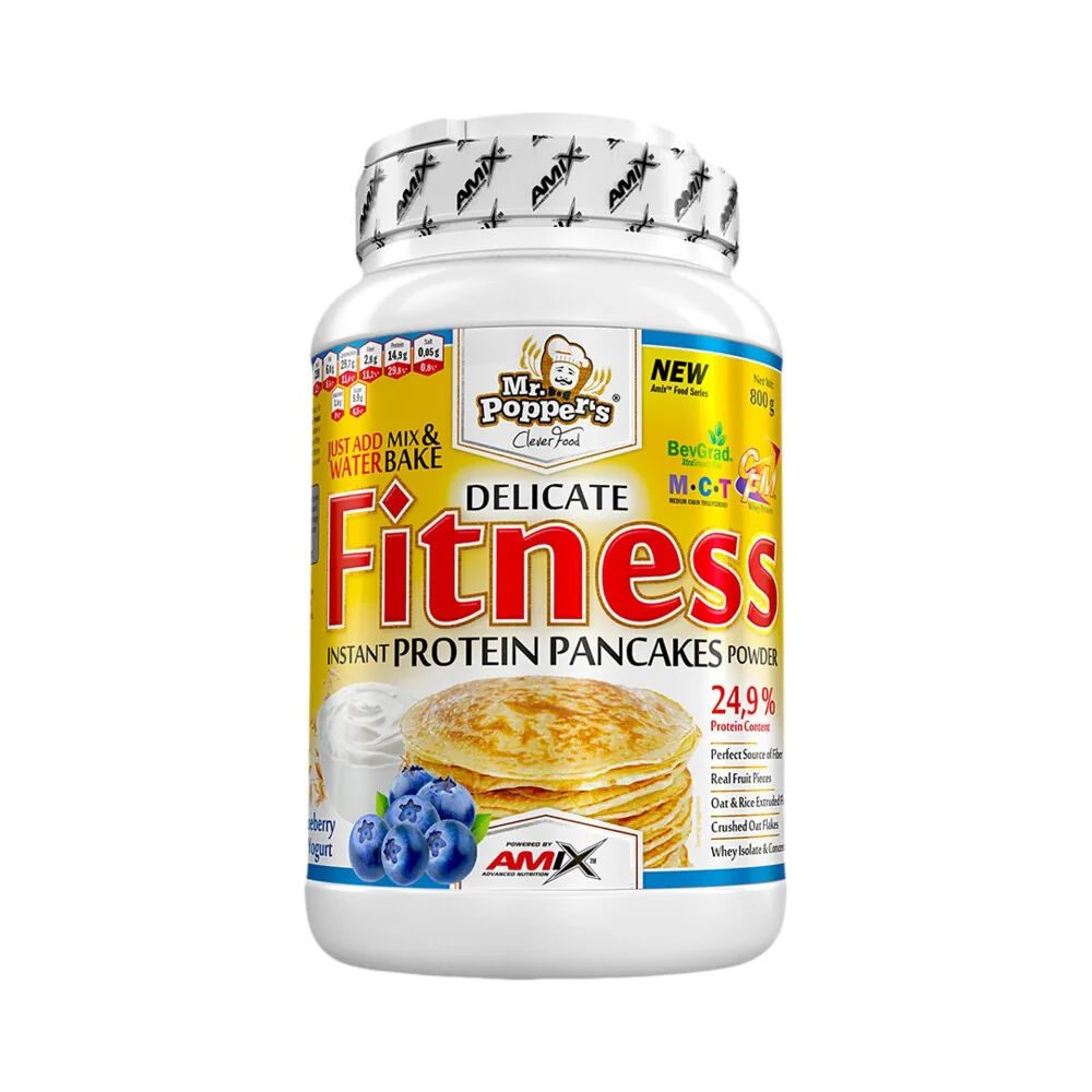 Amix Nutrition Fitness Protein Pancakes 800g - borůvka