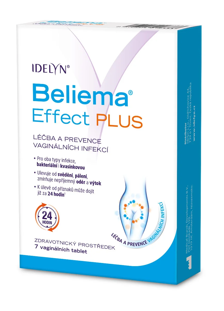 Idelyn Beliema Effect PLUS 7 vaginálních tablet