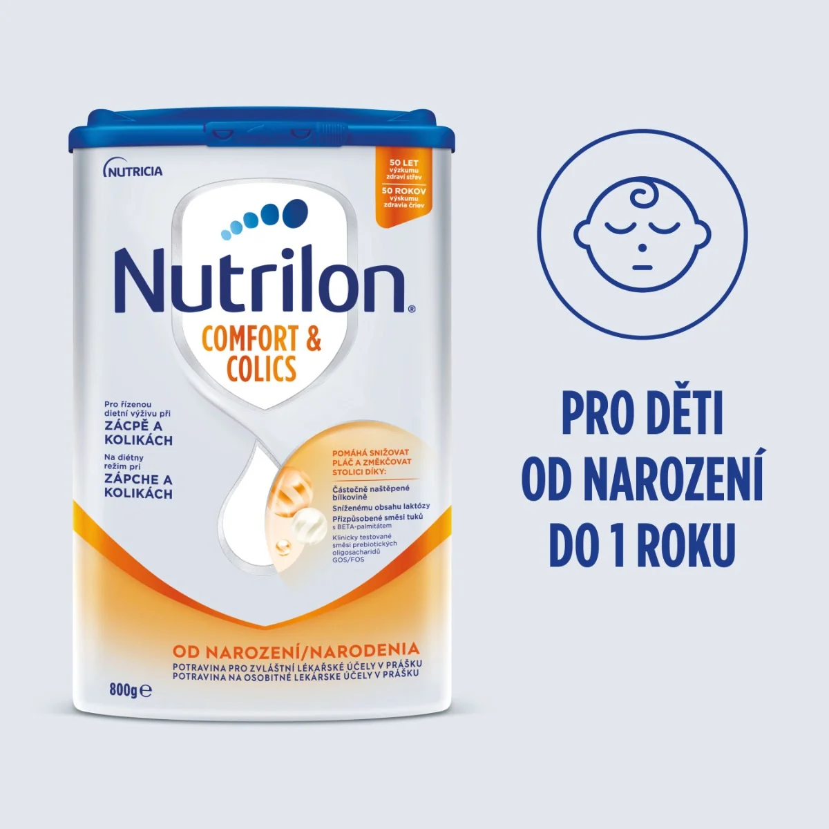 Nutrilon Comfort & Colics 800 g
