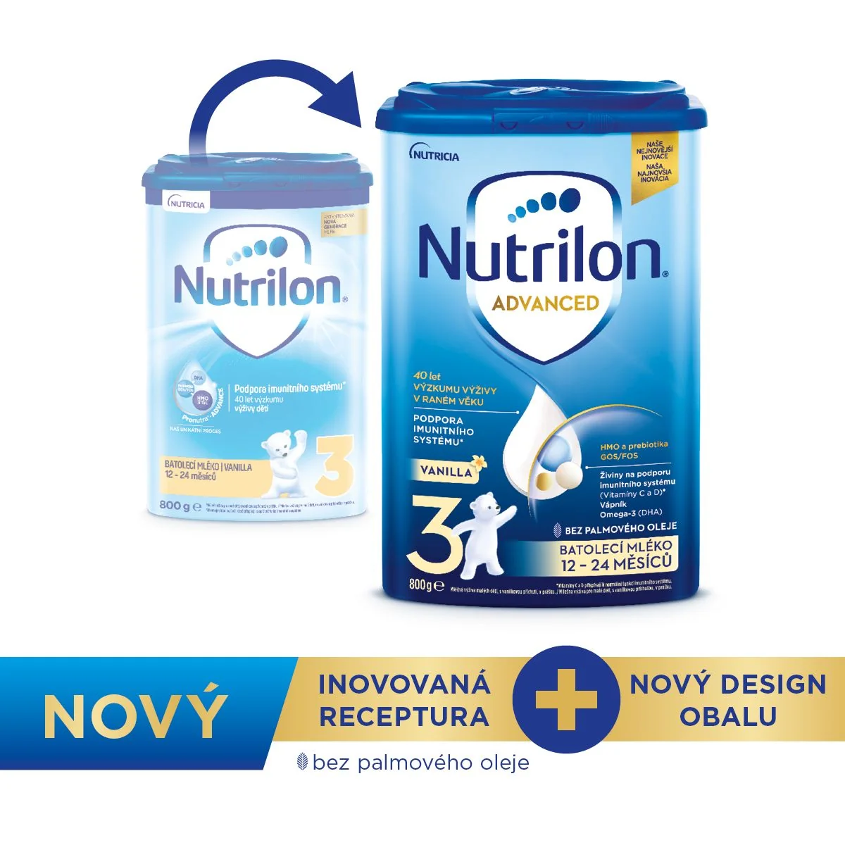 Nutrilon Advanced 3 Vanilla 6x800 g
