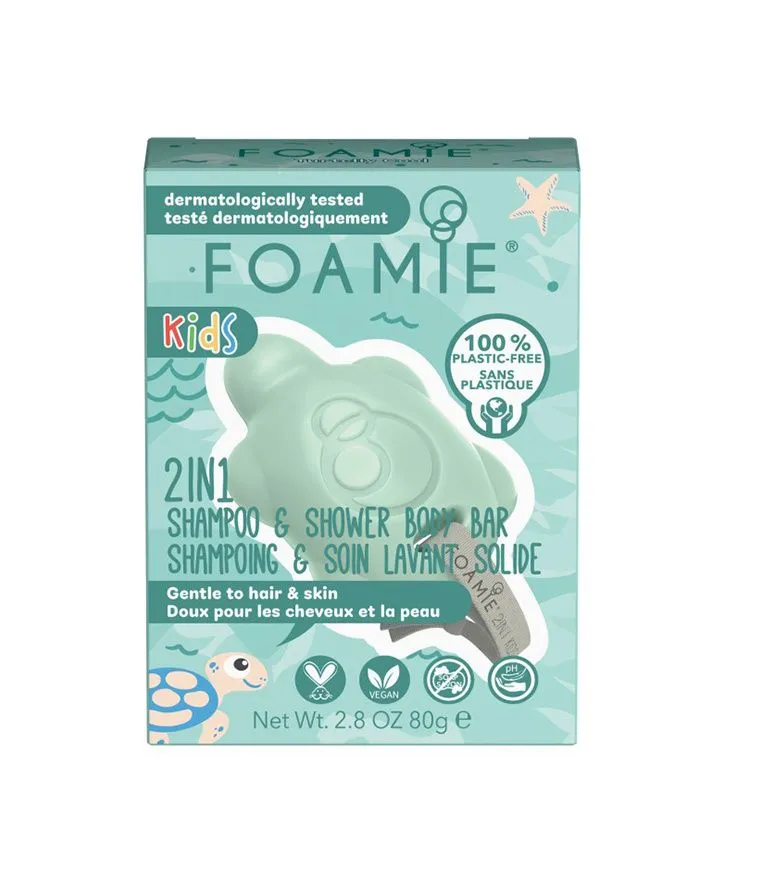 Foamie 2in1 Shower Body Bar for Kids Mango tuhá sprchová péče 80 g