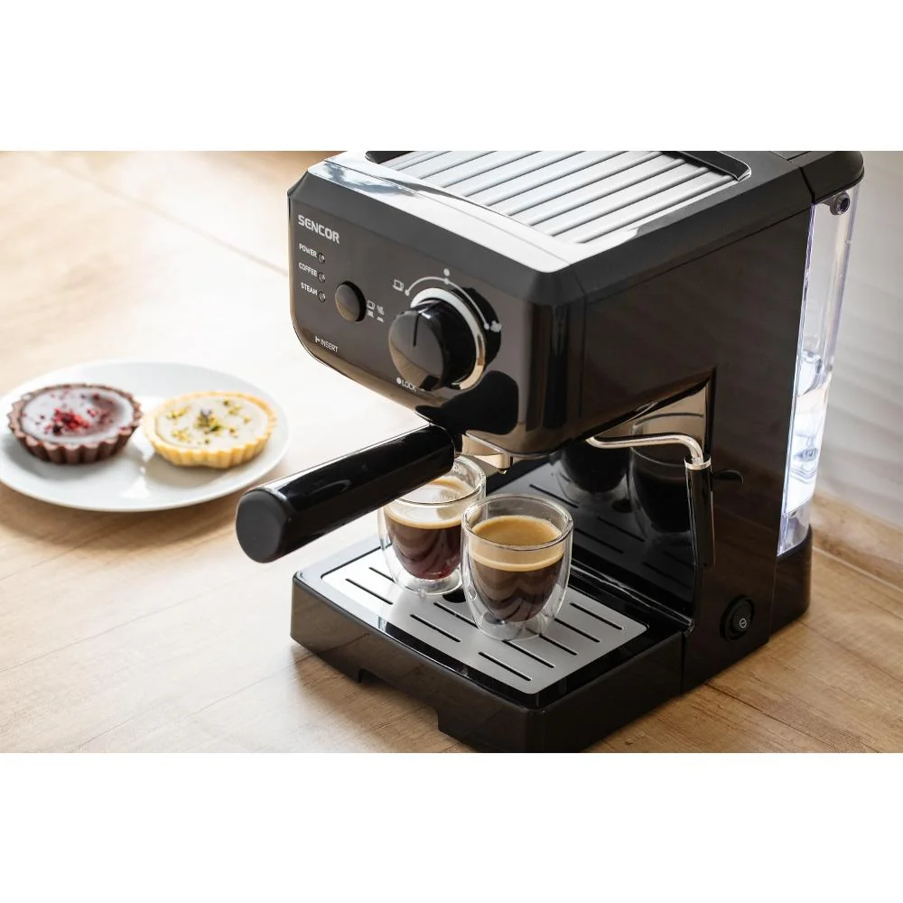 SENCOR SES 1710BK Espresso pákový kávovar