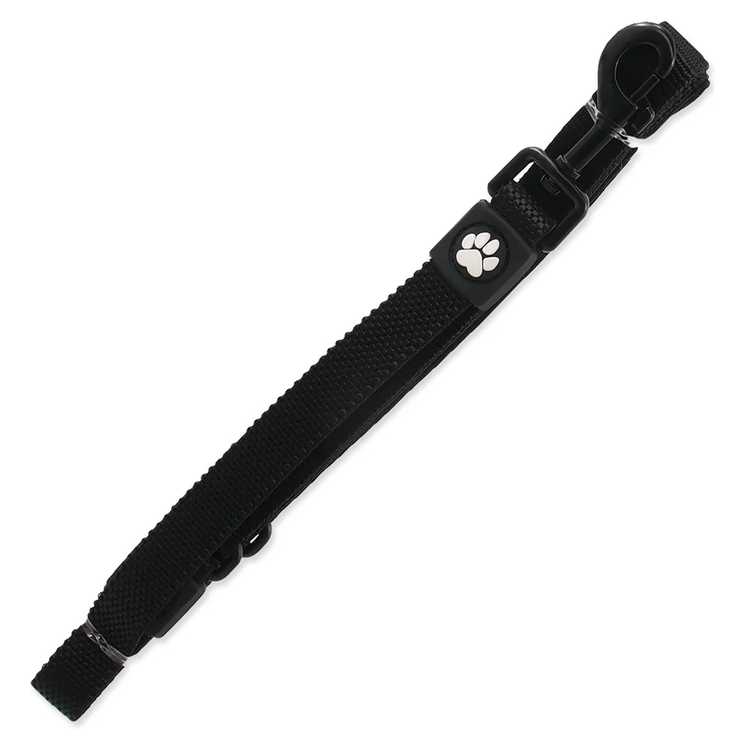 Active Dog Vodítko Bungee Neoprene M černé 2x120cm