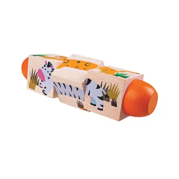 Bigjigs Toys Motorický válec Život v džungli 1 ks
