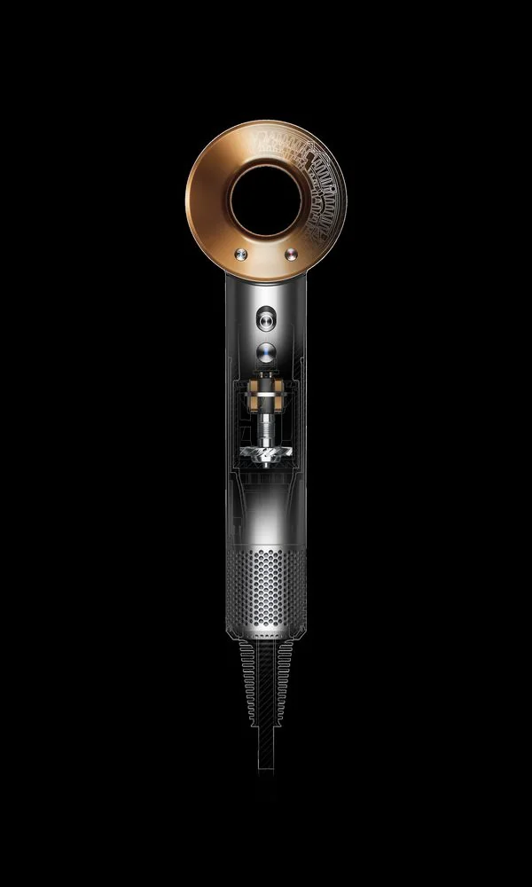 Dyson Supersonic HD07 vysoušeč vlasů stříbrná/měděná