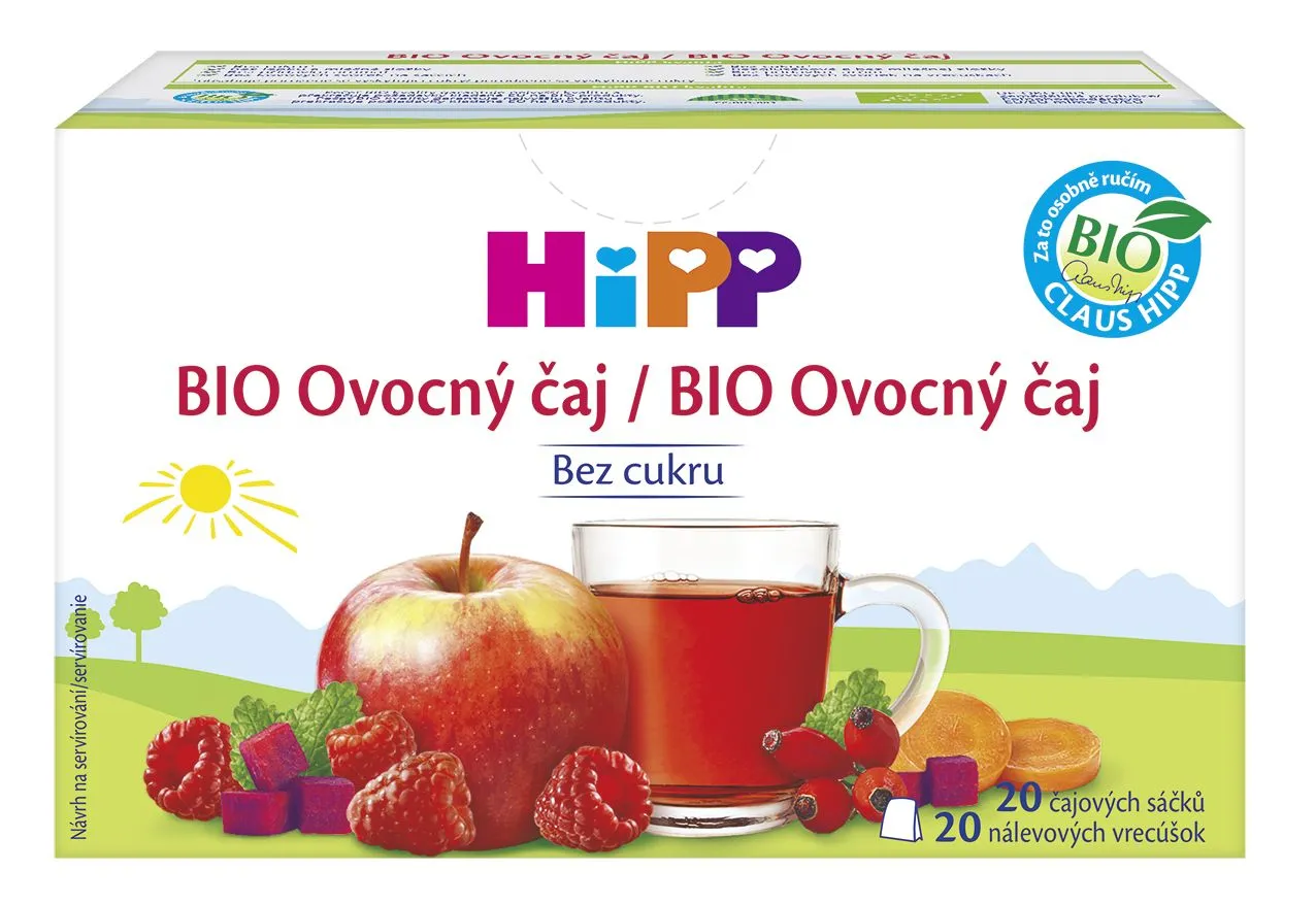 Hipp BIO Ovocný čaj sáčky 20x1,5 g