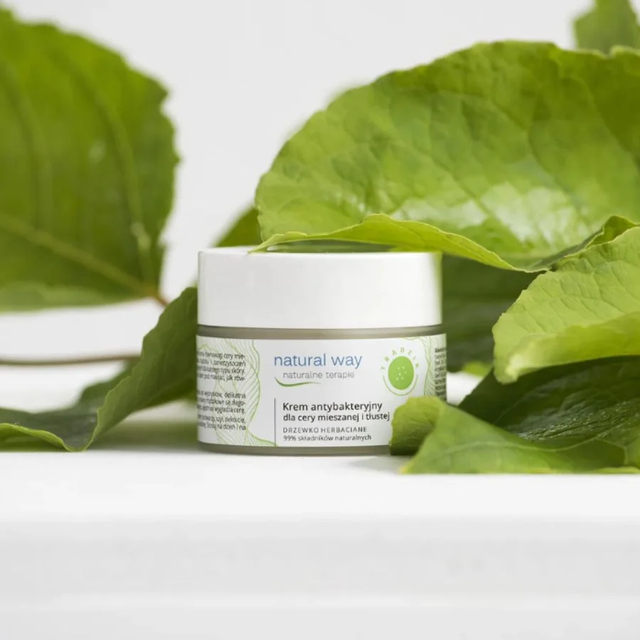 Natural Way Krém s antibakteriální složkou pro smíšenou, mastnou a problematickou pleť 50 ml