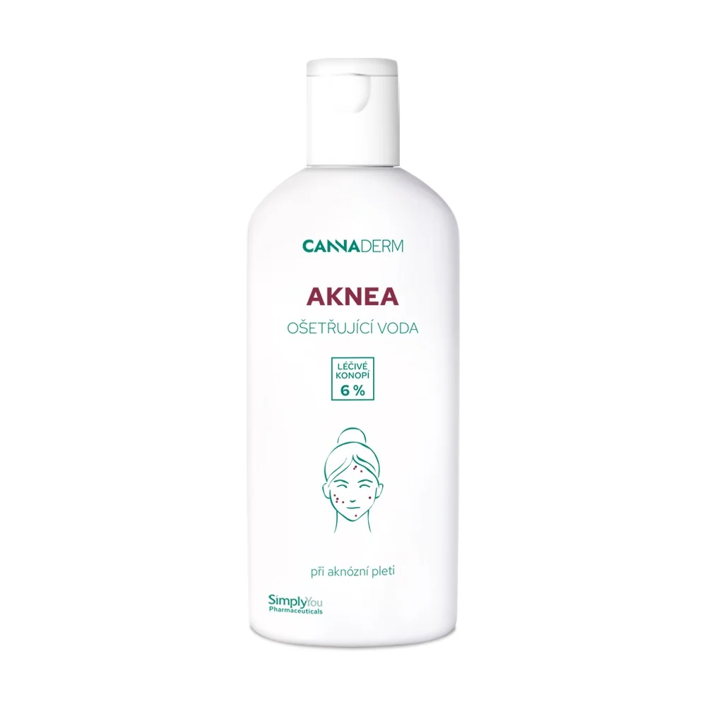 Cannaderm Aknea Ošetřující voda 200 ml