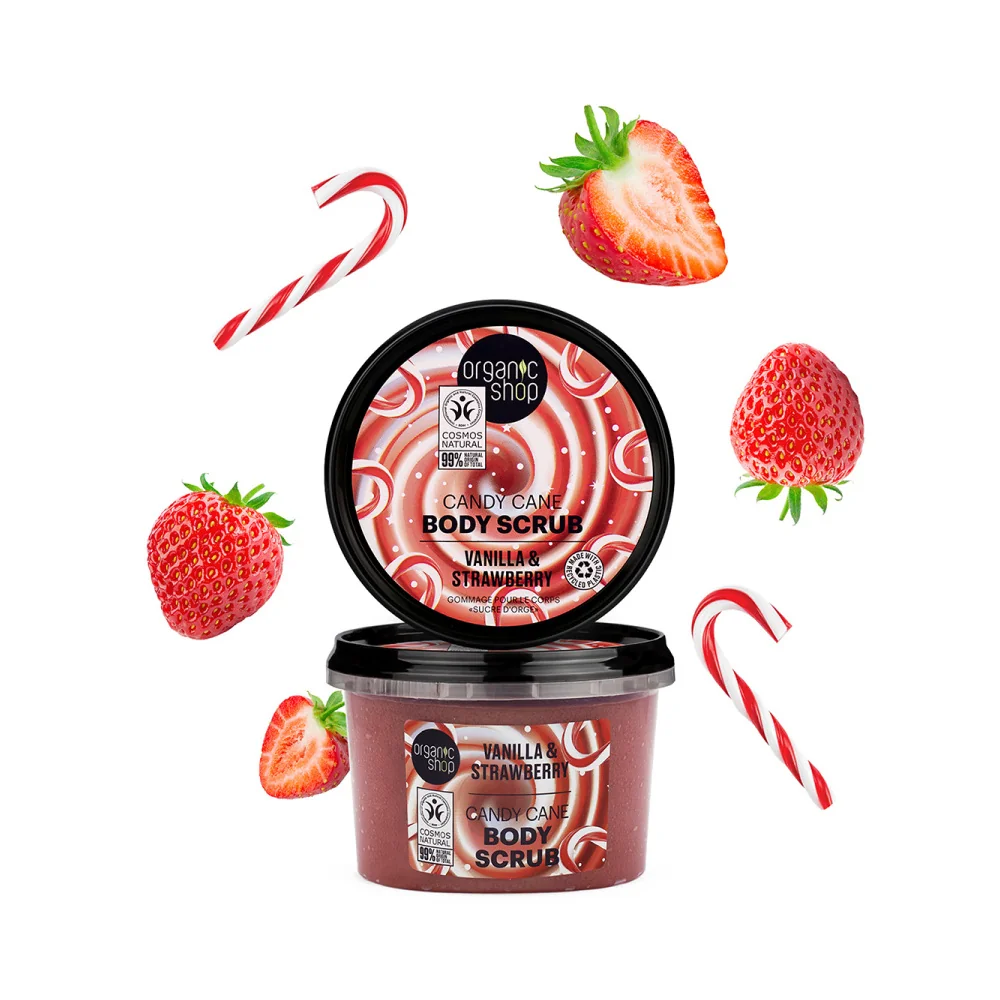 Organic Shop Cukrová hůlka tělový peeling 250 ml