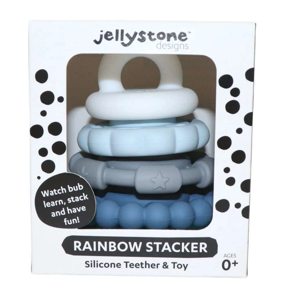 Jellystone Designs Skládací pyramida s kousátky, oceán