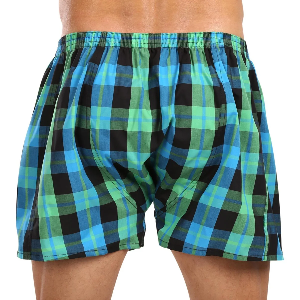 Styx 10PACK pánské trenky klasická guma vícebarevné (10A103140) M