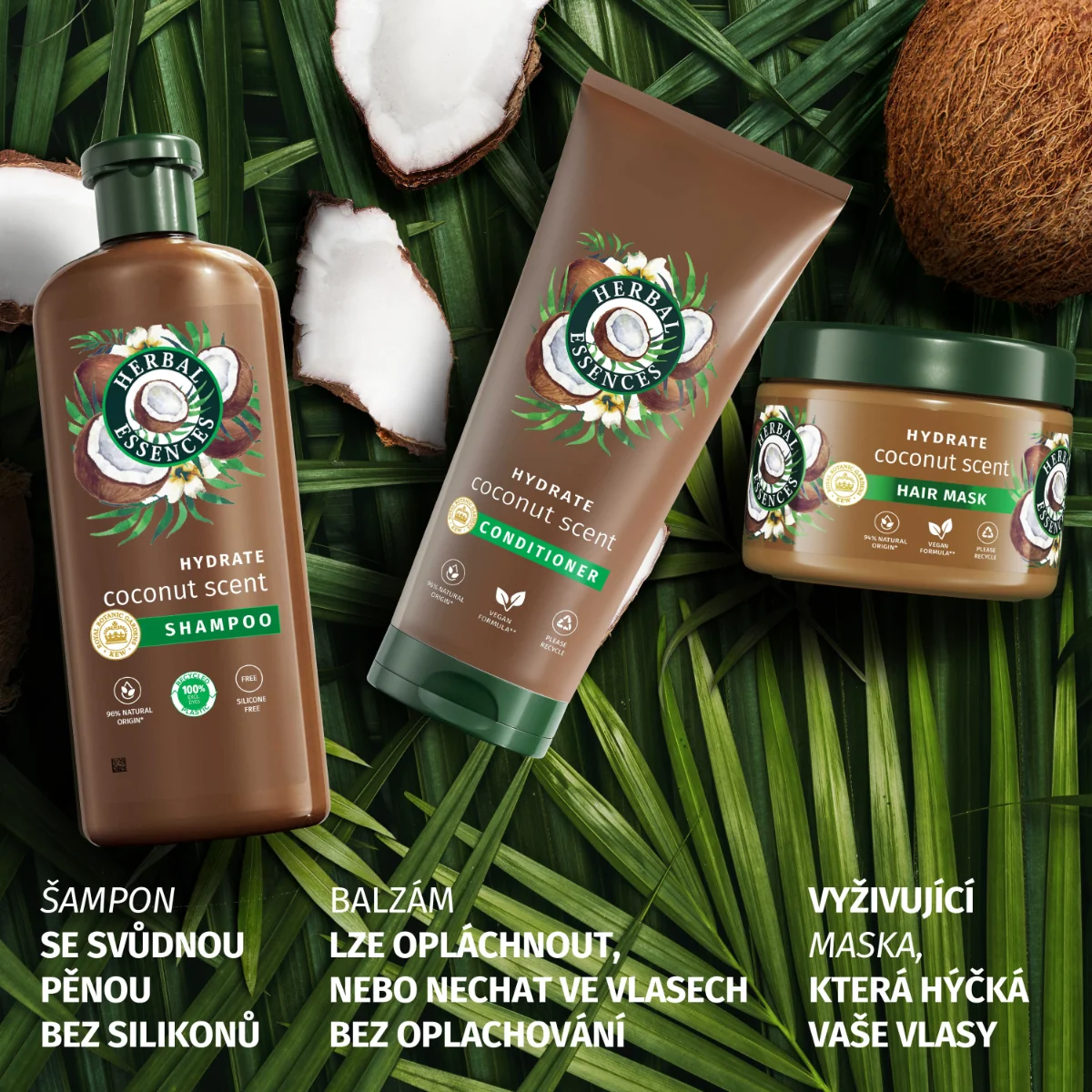 Herbal Essences Šampon Coconut 350 ml