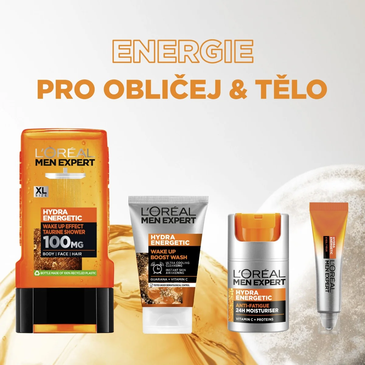 Loréal Paris Men Expert Hydra Energetic čisticí gel 100 ml