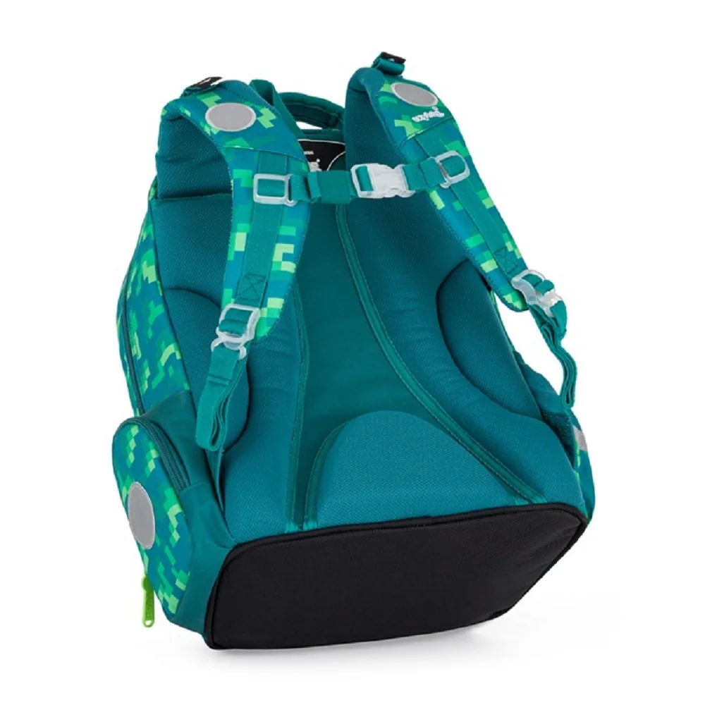 Oxybag OXY GO - školní set Playworld 3 ks: batoh, penál, sáček batoh, penál, sáček