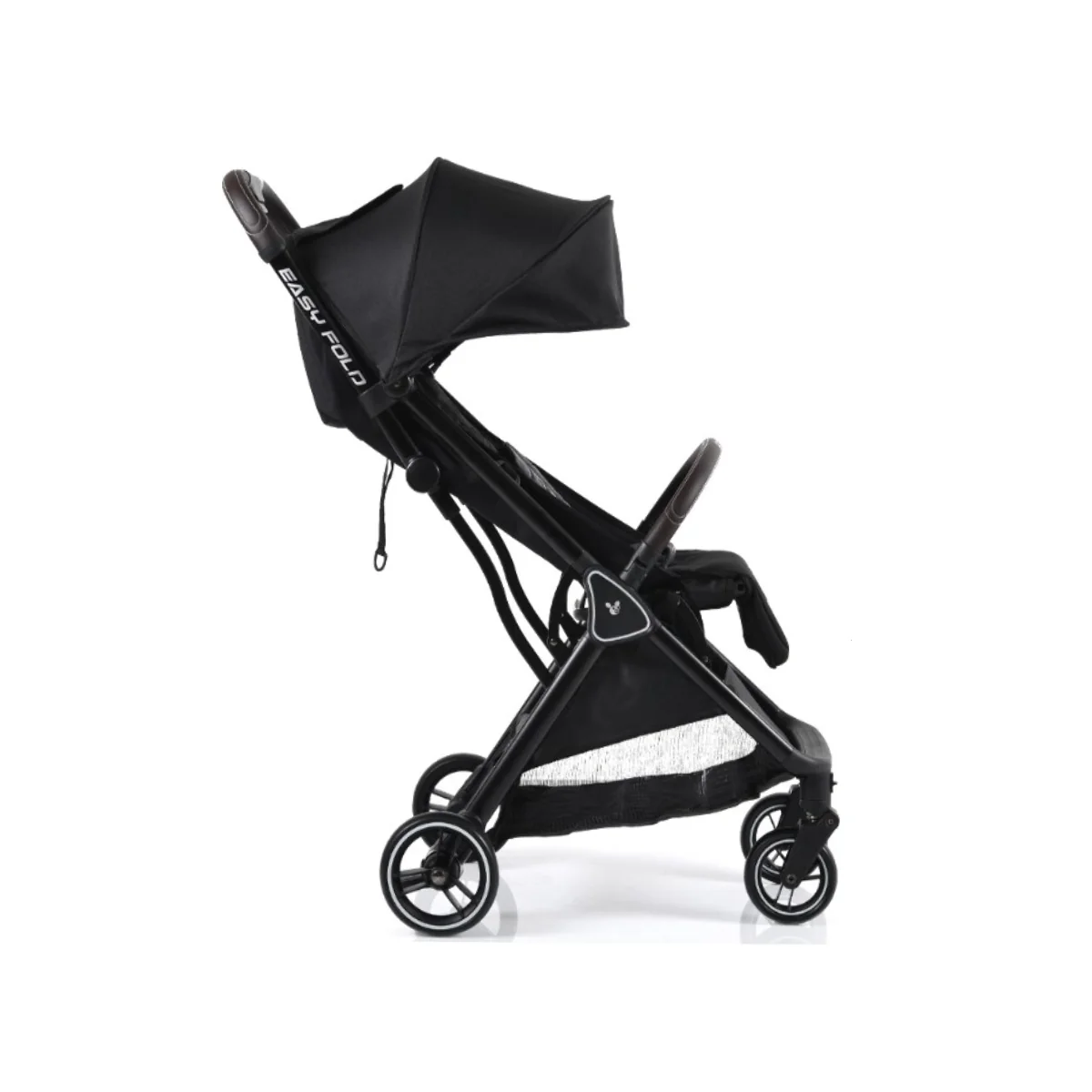 Cangaroo Dětský lehký kočárek Easy fold, do 22kg - černý