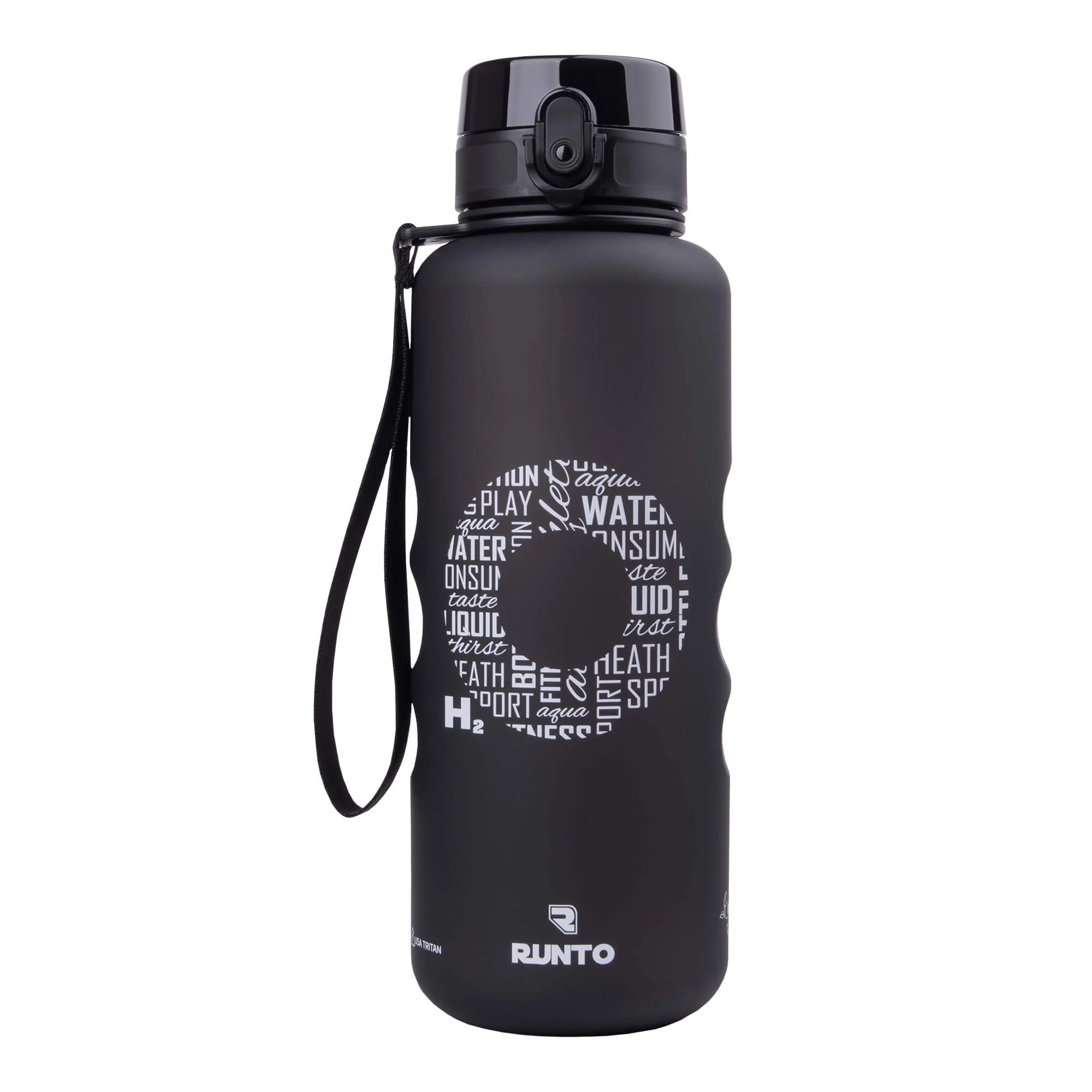 RUNTO Láhev FATBOY 1500ml Black 