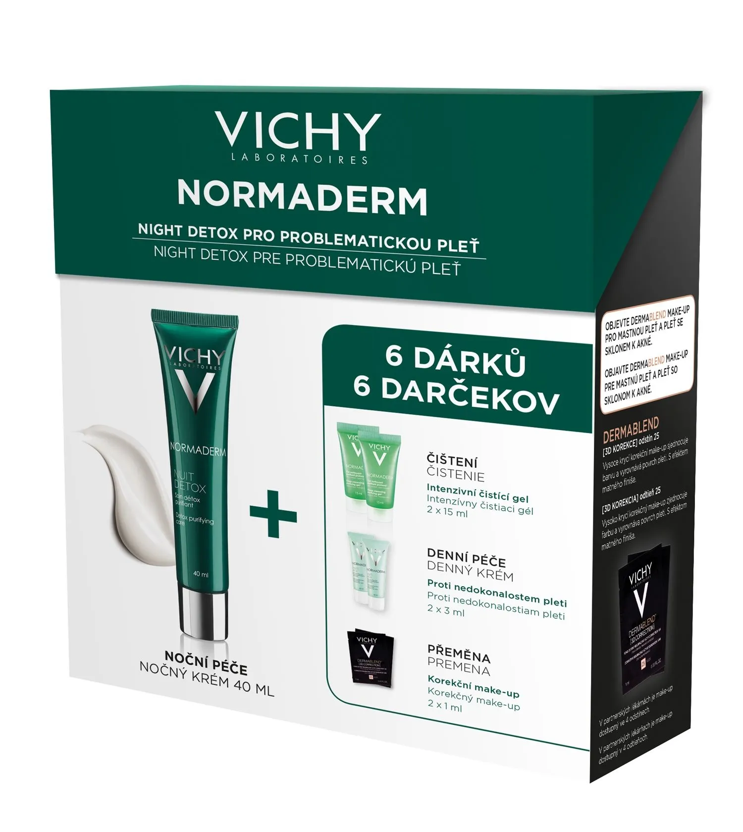 VICHY Normaderm NIGHT PACK 2017