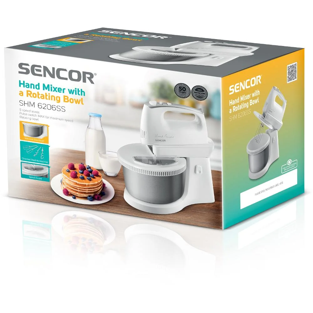 SENCOR SHM 6206SS mixér s mísou