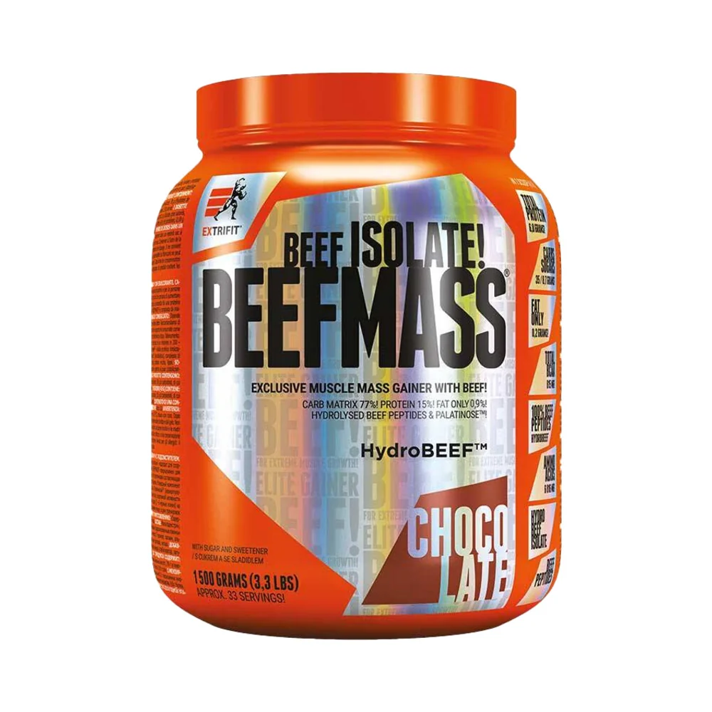 Extrifit BeefMass 1,5kg - vanilka, karamel