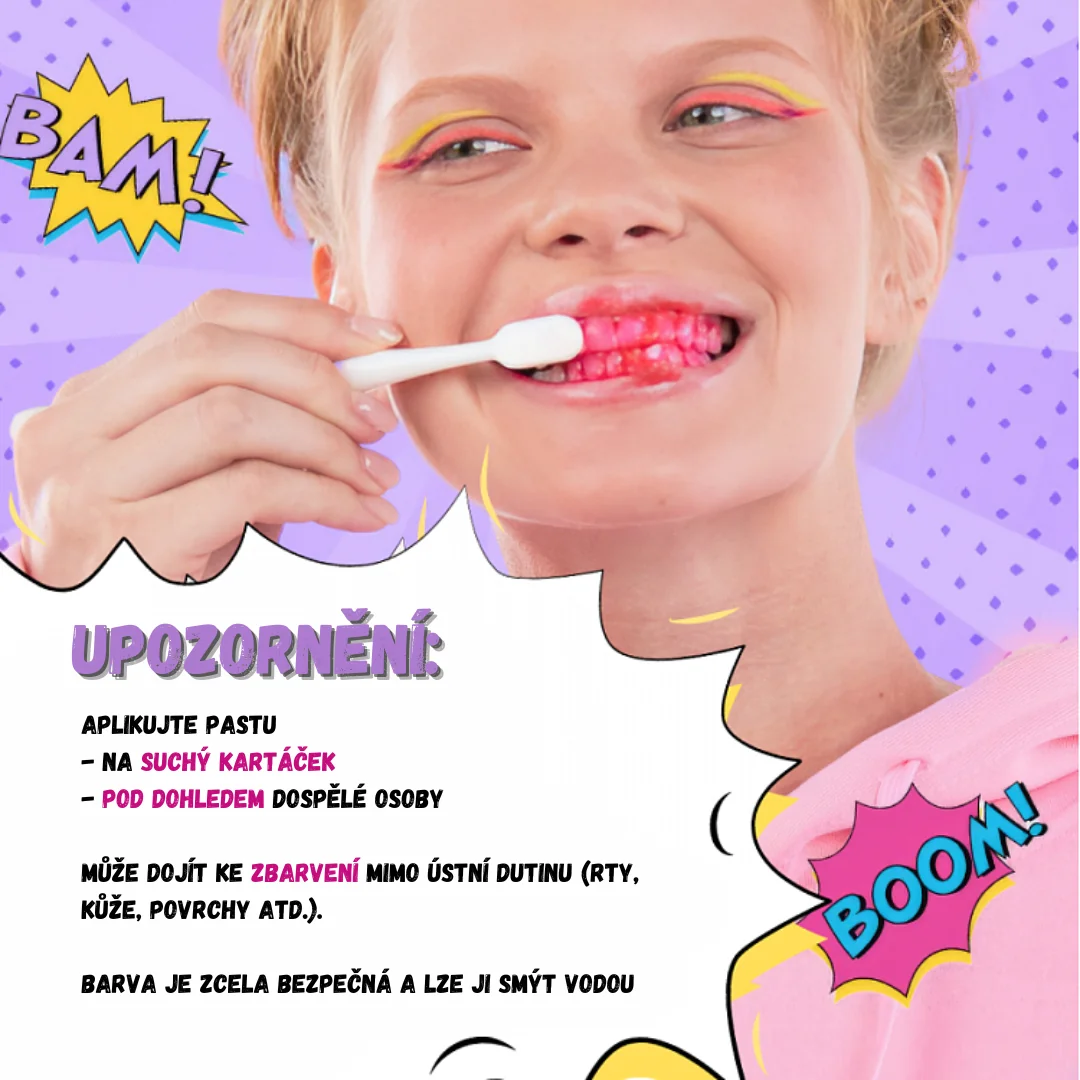 Montcarotte Teens Marker Grape boom zubní pasta 30 ml
