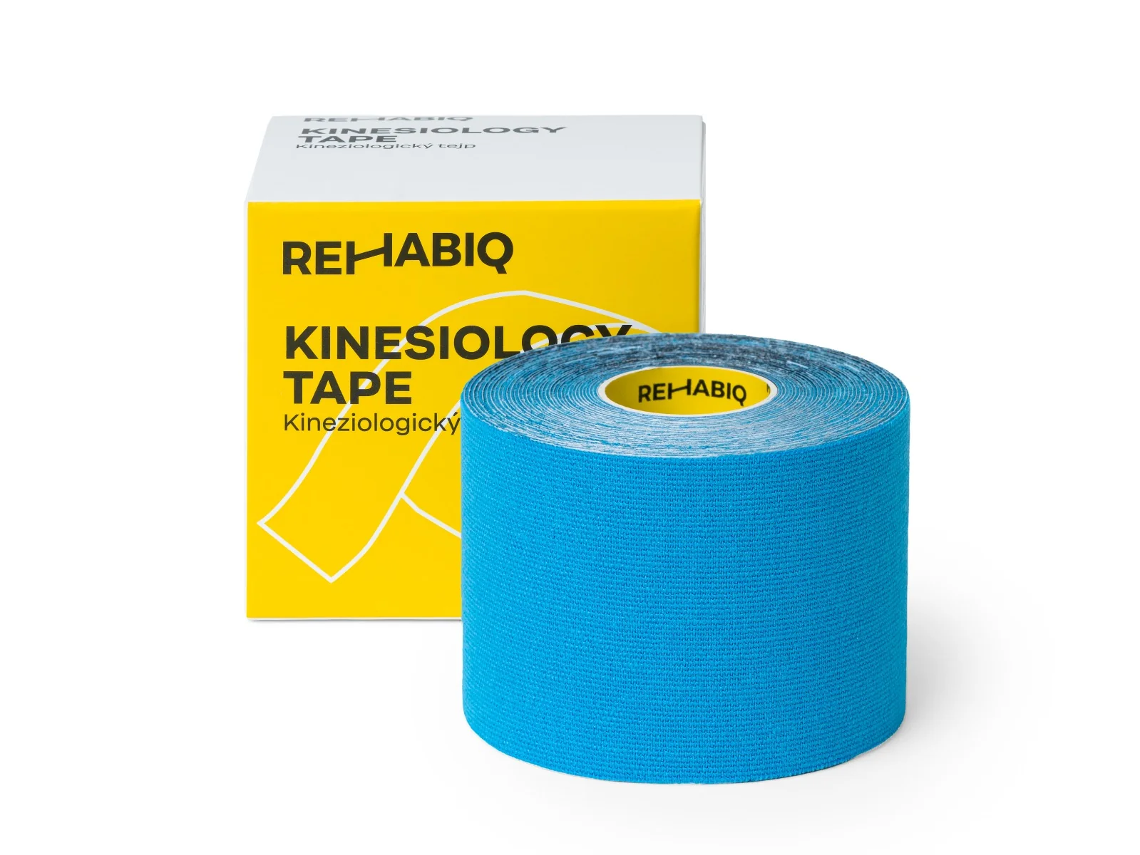 Rehabiq Kinesiology Tape 5 cm x 5 m tejpovací páska 1 ks modrá